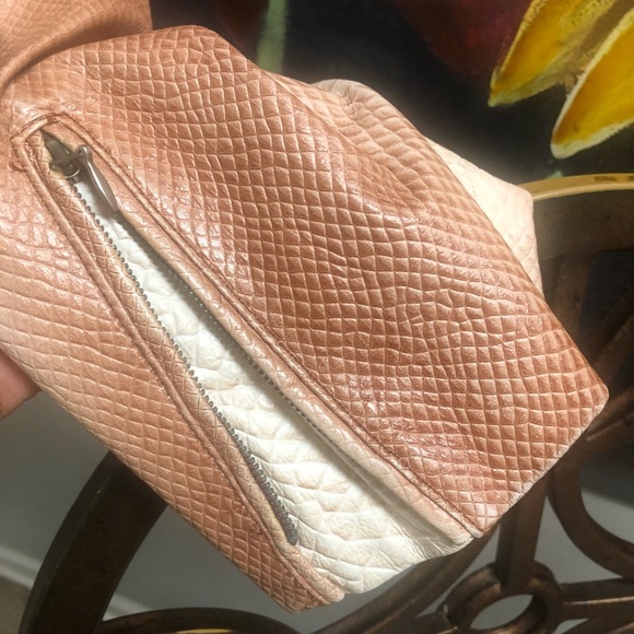 Leather python embossed jacket - Picture 5 of 6